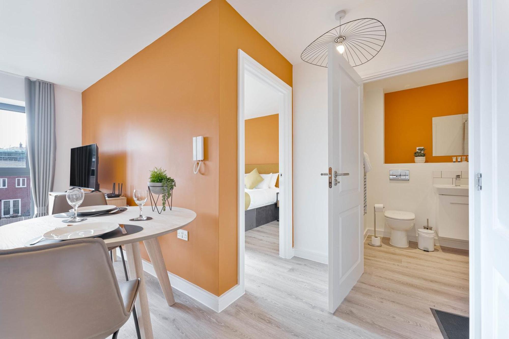 Stayzeni, Hardwick House Derby Modern 1 Bed Flat エクステリア 写真