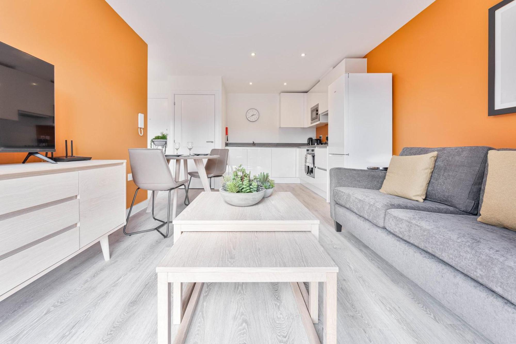 Stayzeni, Hardwick House Derby Modern 1 Bed Flat エクステリア 写真